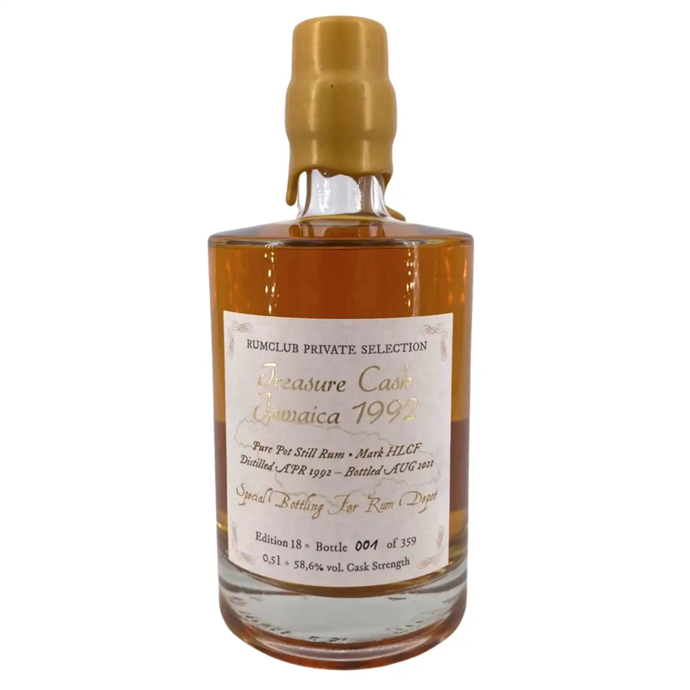 Hampden Rumclub Private Selection Ed. 18 Treasure Cask Jamaica HLCF 1992