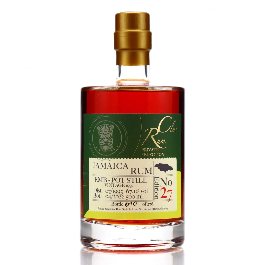 Clarendon Rumclub Private Selection Ed. 27 EMB 1995