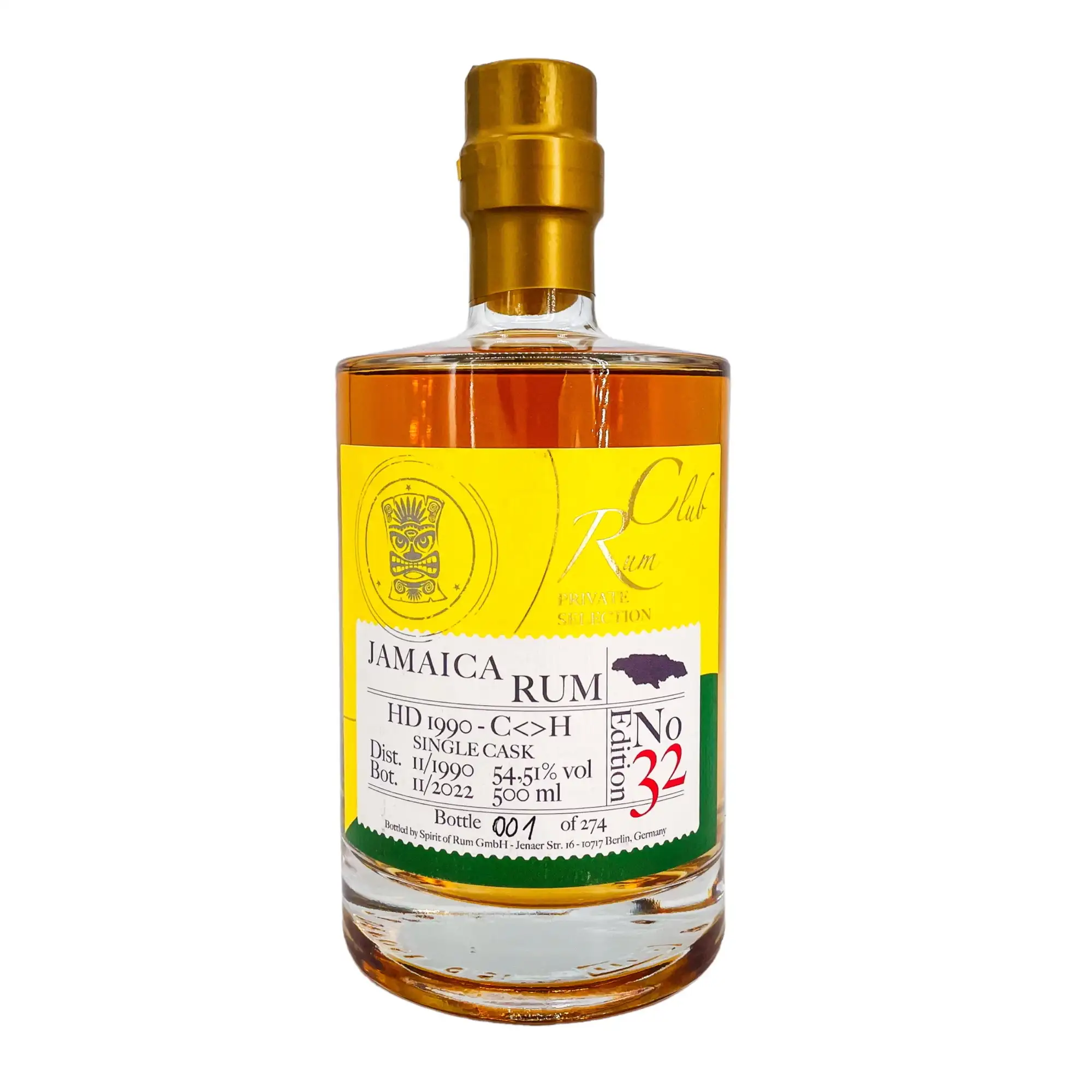 Hampden Rumclub Private Selection Ed. 32 C<>H 1990
