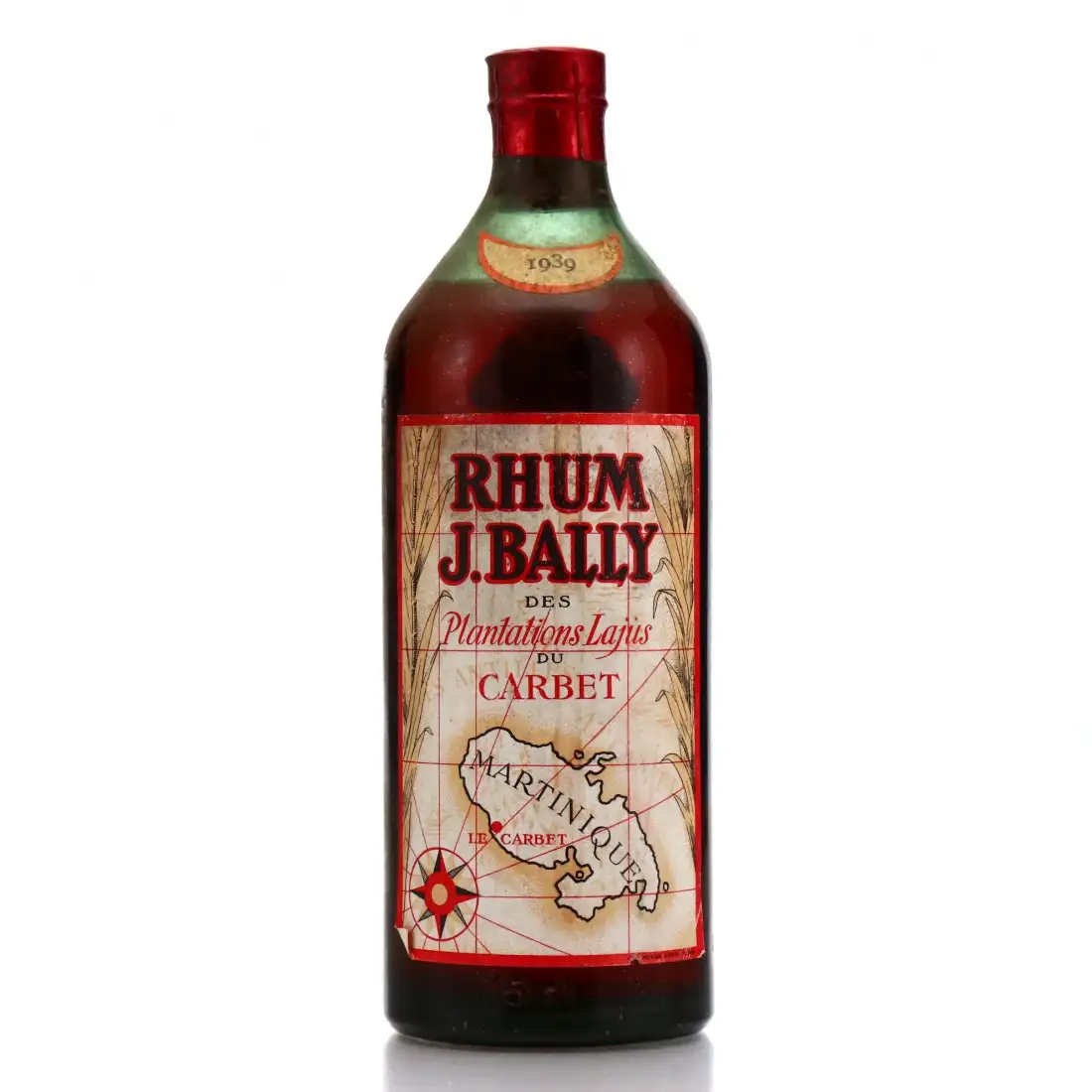 Bottle of J. Bally 1939