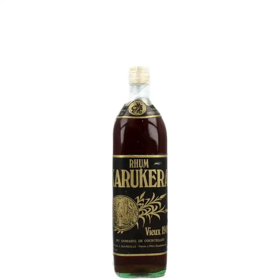 Bottle of Domaine de Courcelles Rhum Karukera Vieux 1948