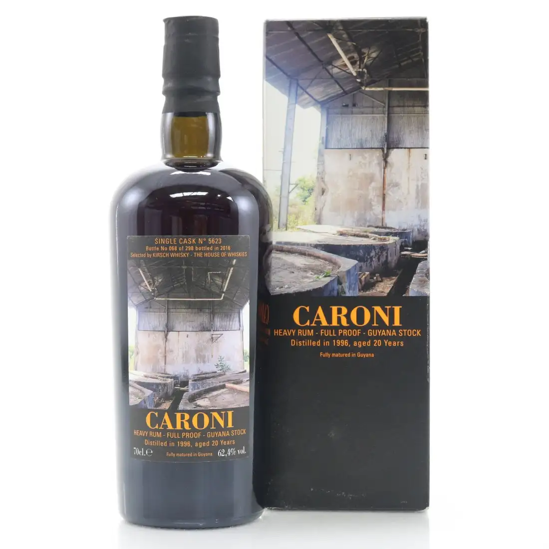 Velier Caroni Heavy Rum Guyana Stock (Kirsch Whisky) HTR 1996